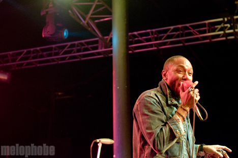 Mos Def at Roseland Theater, April 17, 2010. Photo by Ian McNeil.