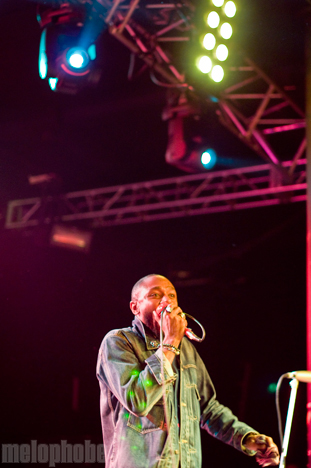 Mos Def at Roseland Theater, April 17, 2010. Photo by Ian McNeil.