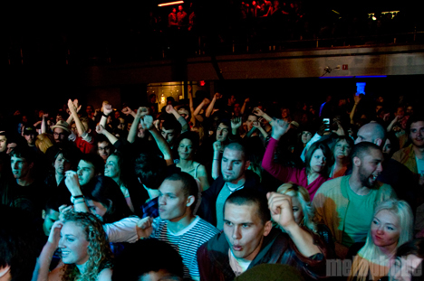 Hot 8 Brass Band at Roseland Theater, April 17, 2010. Photo by Ian McNeil.