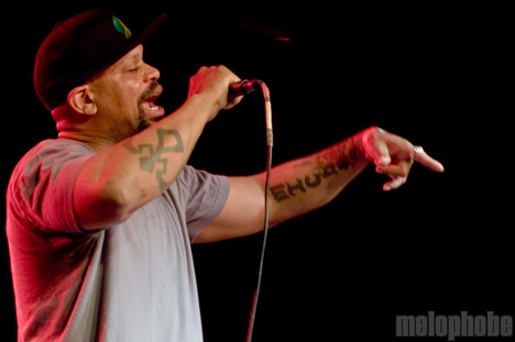 Mic Crenshaw at Roseland Theater, April 17, 2010. Photo by Ian McNeil.