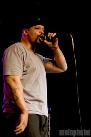 Mic Crenshaw at Roseland Theater, April 17, 2010. Photo by Ian McNeil.