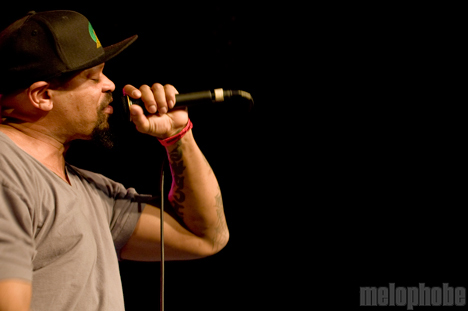 Mic Crenshaw at Roseland Theater, April 17, 2010. Photo by Ian McNeil.