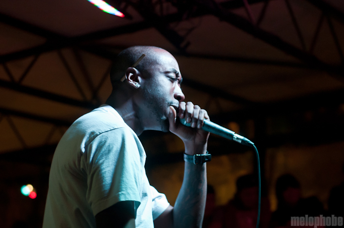 Freddie Gibbs at Mohawk, March 16, 2011. Photo by Chris Barth.
