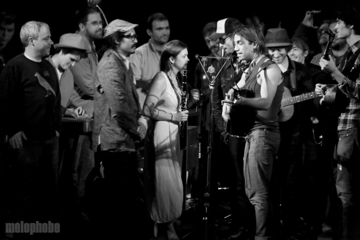 The Low Anthem at Somerville Theatre, October 21, 2011. Photo by Steve Benoit.