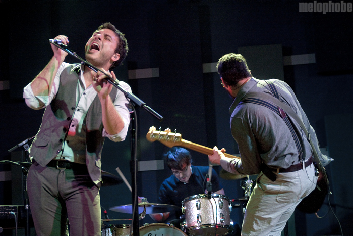 As Tall As Lions at World Café Live, May 5, 2010. Photo by Christopher Stach.