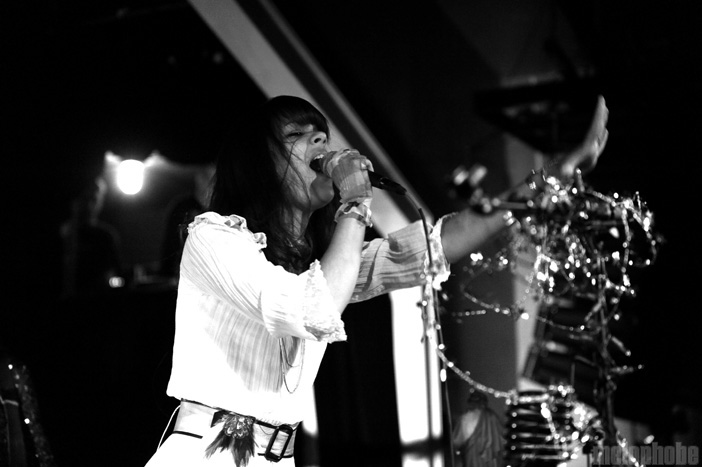 Bat for Lashes at Wonder Ballroom, August 27, 2009. Photo by Angel Priest.