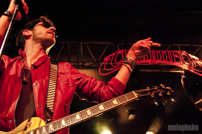 Chromeo at Roseland Theater, October 11, 2011. Photo by Jesse Noone.