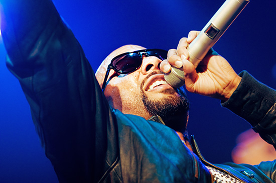Common at Orpheum Theatre, October 1, 2008. Photo by Joshua Bean.