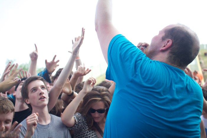 Dan Deacon, May 28, 2011. Photo by Michael Zonenashvili.