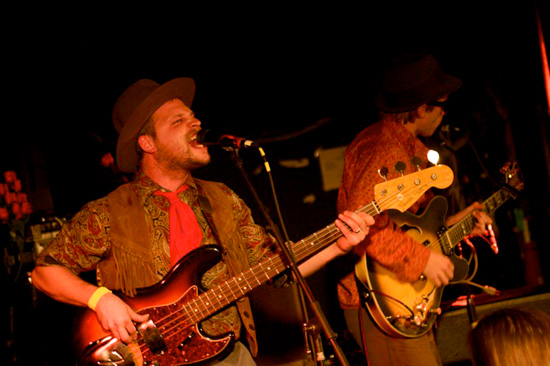 Dr. Dog at Middle East Downstairs, October 10, 2008. Photo by Beth Freeman Doreian.