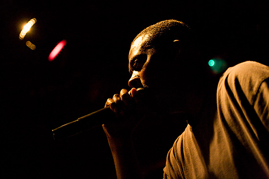 GZA (Performing Liquid Swords) at Harpers Ferry, September 13, 2008. Photo by Joshua Bean.