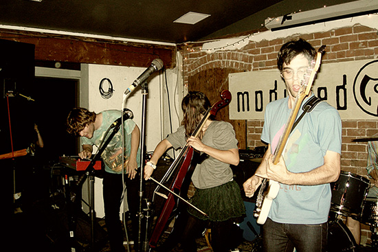 Ra Ra Riot at Modified Arts, September 29, 2008. Photo by Meagan Bialostosky.