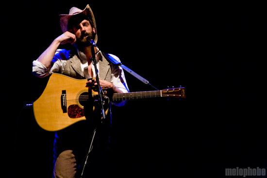 Ray Lamontagne at Providence Performing Arts Center, November 3, 2009. Photo by Steve Benoit.