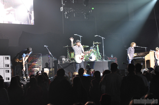 Relient K at Showare Center, December 12, 2009. Photo by Cathleen Robertson.