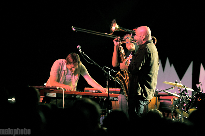 Galactic at Roseland Theater, February 27, 2010. Photo by Alice Falzone and Josh Kincaid.