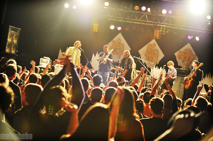Galactic at Roseland Theater, February 27, 2010. Photo by Alice Falzone and Josh Kincaid.