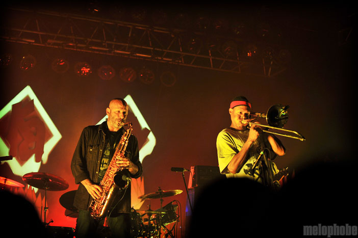 Galactic at Roseland Theater, February 27, 2010. Photo by Alice Falzone and Josh Kincaid.