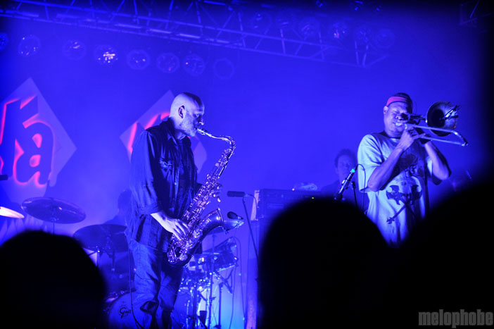Galactic at Roseland Theater, February 27, 2010. Photo by Alice Falzone and Josh Kincaid.