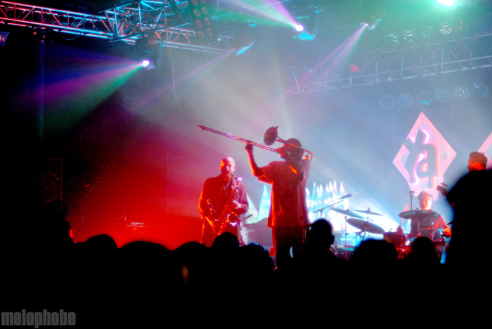 Galactic at Roseland Theater, February 27, 2010. Photo by Alice Falzone and Josh Kincaid.