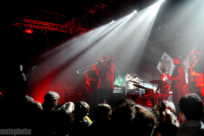Galactic at Roseland Theater, February 27, 2010. Photo by Alice Falzone and Josh Kincaid.