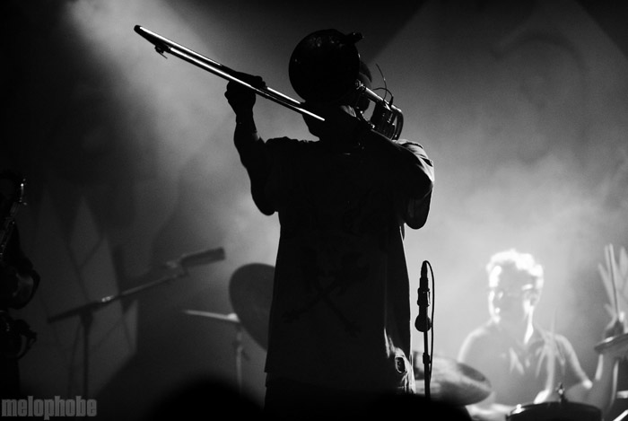 Galactic at Roseland Theater, February 27, 2010. Photo by Alice Falzone and Josh Kincaid.
