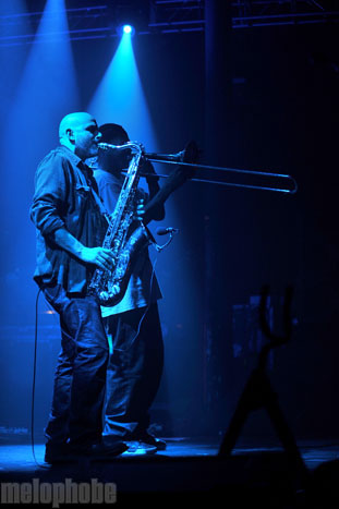 Galactic at Roseland Theater, February 27, 2010. Photo by Alice Falzone and Josh Kincaid.