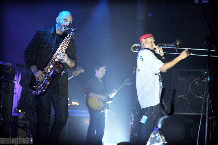 Galactic at Roseland Theater, February 27, 2010. Photo by Alice Falzone and Josh Kincaid.