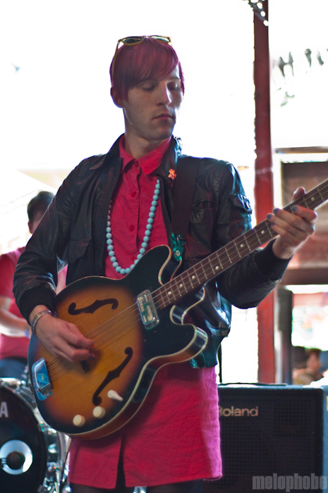 Jeremy Jay at Flamingo Cantina, March 18, 2010. Photo by Chris Barth.