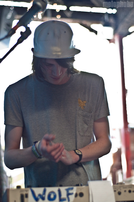 Jeremy Jay at Flamingo Cantina, March 18, 2010. Photo by Chris Barth.