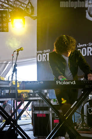 Neon Indian at Fader Fort, March 18, 2010. Photo by Chris Barth.