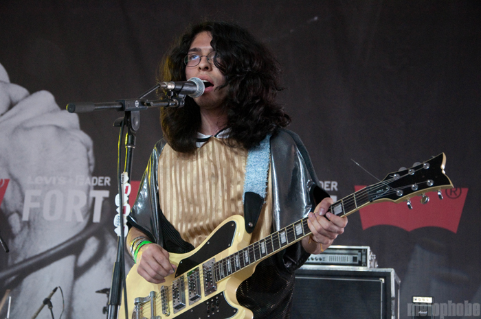 Neon Indian at Fader Fort, March 18, 2010. Photo by Chris Barth.