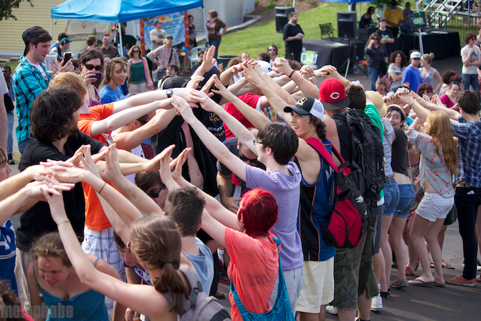 Dan Deacon, May 28, 2011. Photo by Michael Zonenashvili.
